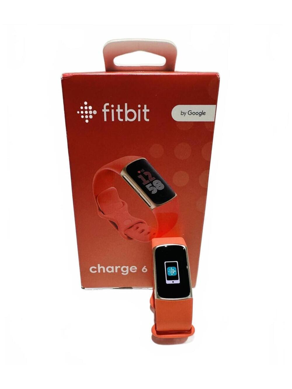 NEW Fitbit Charge 6 Fitness Tracker by Google - Orange